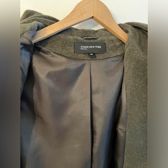 Jones New York Wool Blend Jacket - Size 12P - Picture 4 of 4